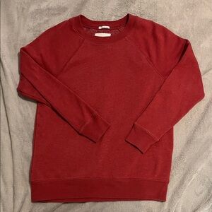 American Eagle Outfitters coral Red Crew Neck Sweater size XS